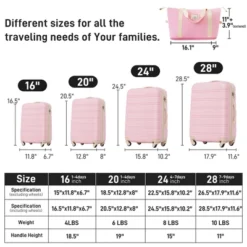 Dexmalle Hardshell Luggage Sets 4 Pcs + Bag Spinner Suitcase -Fradel & Spies GUEST 4124561a 2e0c 42e1 9e5b a955ecf31f30