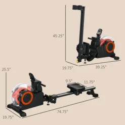 Rowing Machines Water Rowing Machine -Fradel & Spies GUEST 431fdc1c cc6e 4a80 bf46 04d85bf2ca33