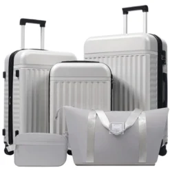Dexmalle Hardside Carry On Suitcase With Travel Bags 5 Piece -Fradel & Spies GUEST 4ae9b4d3 b05a 406f b50d 1b8c1b288b2c