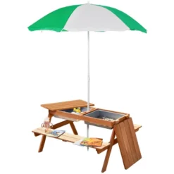 Dexmalle Kids Picnic Table With Umbrella And Storage Inside -Fradel & Spies GUEST 4c2a024e ad26 40ec 95a7 c5b9d51cf9e9