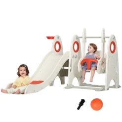 Dexmalle 4 In 1 Toddler Playground For Kids 1-3 Years Old -Fradel & Spies GUEST 4d27146d 87e2 44c6 9316 bdc7ab8133ae