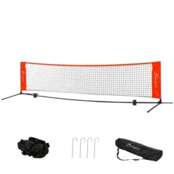 Dexmalle 10ft Portable Soccer Tennis/Pickleball/Badminton/Mini Tennis Net W/ Sideline For Training -Fradel & Spies GUEST 4d9eabda 874b 4dfc bbe6 137a4fdaf5a7