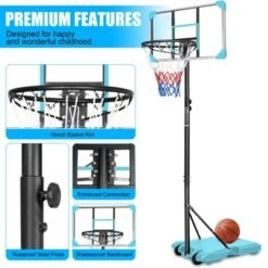 Dexmalle Portable Basketball Goal System With Stable Base And Wheels -Fradel & Spies GUEST 4e3d9bdd d32b 4c3e 962d b0f52387802f