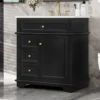 Dexmalle 30" Bathroom Vanity With Multi Storage