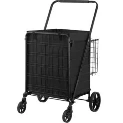 Dexmalle Folding Shopping Cart With Removable Waterproof Liner -Fradel & Spies GUEST 512e9cb3 b2d1 46f7 b959 9005da6aa5f2