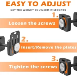 Dexmalle Square Dumbbell 9 In 1 Free Adjustable Dumbbells Set -Fradel & Spies GUEST 517f0d06 626d 41dd 8ca7 8873c12543c4 2
