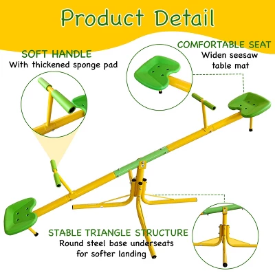 Dexmalle Garden Kids Playground Seesaw Steel 4 Dexmalle Garden Kids Playground Seesaw Steel - Image 2