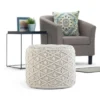 Dexmalle Unique White Bohemia Round Macrame Pouf Ottoman 2 Dexmalle Unique White Bohemia Round Macrame Pouf Ottoman -Fradel & Spies GUEST 535acf5f e16a 4cc0 8ab6 ff73f399dd85