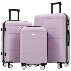 Dexmalle 3 Piece Double Spinner Wheels Suitcase With Handle Password Lock -Fradel & Spies GUEST 537f8d9a 05df 4bf4 b275 566193db476e