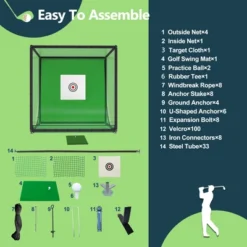 Dexmalle Golf Practice Net Cage -Fradel & Spies GUEST 53b864ca 31f2 4eae 8caf beaa88cbcdd7