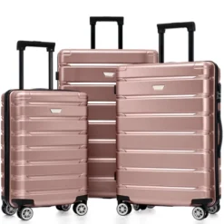 Dexmalle Durable ABS+PC Travel Suitcase With Spinner Wheels -Fradel & Spies GUEST 55699c1d 9e2e 4507 9c8c 3f7c5fb61ed8