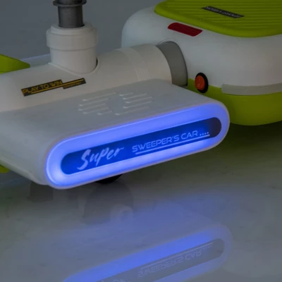 Dexmalle 12V Kids Ride On Go-Karts Electric Cleaning Vehicle W/ Music & Light 9 Dexmalle 12V Kids Ride On Go-Karts Electric Cleaning Vehicle W/ Music & Light - Image 7