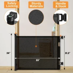 Dexmalle 2-Pack Retractable Baby Gate 18 Dexmalle 2-Pack Retractable Baby Gate -Fradel & Spies GUEST 5988200b aa94 4acf 861e fd721573e77a