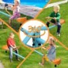 Dexmalle Kids Spinning 4-Seat Outdoor Seesaw And Spin Teeter Totter -Fradel & Spies GUEST 5edd1d95 298c 4e69 b28d 70c6e8969e95