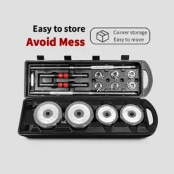 Dexmalle Home Gym Cast Iron Barbell Sets 110lbs