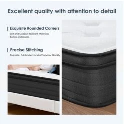 Dexmalle Queen Size 12 Inch Hybrid Mattress -Fradel & Spies GUEST 616f5f8a ae3e 4733 83fb 6f74937707de
