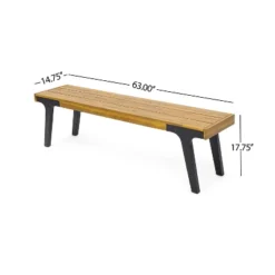 Dexmalle Teak Patio Bench,Set Of 2 -Fradel & Spies GUEST 62085ad9 d3e9 4776 abfd dac17ebb85ee