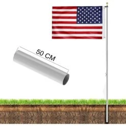 Dexmalle 20FT Flag Pole -Fradel & Spies GUEST 6298c704 2ce4 4752 aac5 d8c173553668