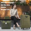 Dexmalle Softside Luggage Expandable 3 Piece Set Suitcase -Fradel & Spies GUEST 635b8fea 747c 431d acb8 f803a7adb746