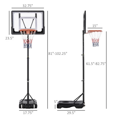 Dexmalle Portable Basketball Hoop System Stand 11 Dexmalle Portable Basketball Hoop System Stand - Image 9