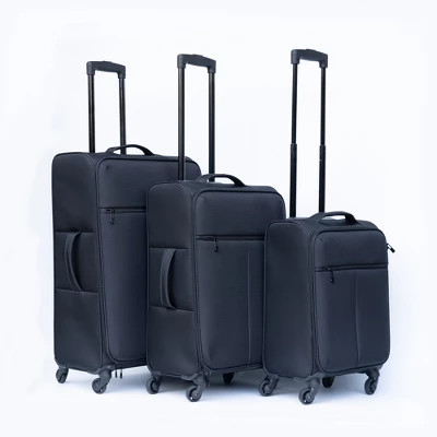 Dexmalle Oxford Cloth Suitcase Black(No Password Lock) 9 Dexmalle Oxford Cloth Suitcase Black(No Password Lock) - Image 7