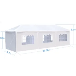 Dexmalle 10'x30' Outdoor Party Wedding Tent With 8 Removable Sidewalls -Fradel & Spies GUEST 685f8a4b 35fb 4e83 bcbd f32bb3055c15