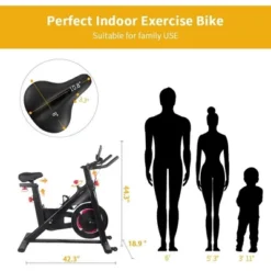 Dexmalle Black Stationary Bikes For Home Spin -Fradel & Spies GUEST 6a0a4110 518f 41b5 93b0 87be9a10ff83