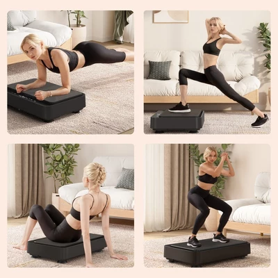 Dexmalle Vibration Plate Machine With Resistance Bands - 99 Speed Levels 3 Dexmalle Vibration Plate Machine With Resistance Bands - 99 Speed Levels