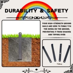 Dexmalle Rainbow Colour Interesting 5in1 Swingset -Fradel & Spies GUEST 6bb484e9 94d1 43d1 b05a 5f44e8c1d18a