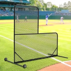 Dexmalle L-Shaped Baseball Net For Batting Cages