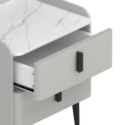 Dexmalle Night Stand With Marble-Pattern Tabletop -Fradel & Spies GUEST 716864fb 1e95 487c 8f70 16f9867b5598