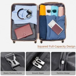 Dexmalle 3pcs Clearance Luggage Hardside Lightweight Durable Suitcase Sets -Fradel & Spies GUEST 724b4e7f 3497 4aaf 821a a4b5b19c30aa
