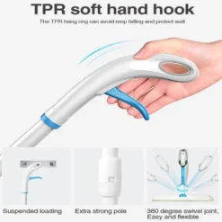 Dexmalle Washable Mat Spray Mop - Superfine Fiber Mop With 300ML Reusable Bottle 14 Dexmalle Washable Mat Spray Mop - Superfine Fiber Mop With 300ML Reusable Bottle -Fradel & Spies GUEST 7253eadf 3d35 4646 bd32 b708768773d5