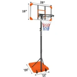 Dexmalle Portable Basketball Goal System With Stable Base And Wheel -Fradel & Spies GUEST 72a6d52a 7a38 4c68 8b4c cf9642269f45
