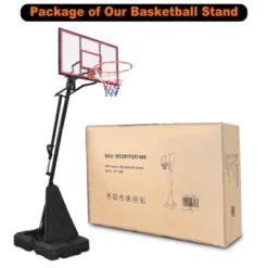 Dexmalle Indoor/Outdoor Basketball Goal With Rebound Board And Wheels -Fradel & Spies GUEST 73086bc4 fc9c 49bd 96c4 04d178ed9e8a