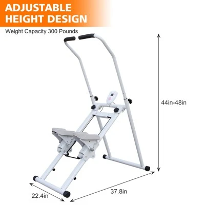 Dexmalle Stair Stepper Folding Vertical Cardio Exercise Climber Stair 8 Dexmalle Stair Stepper Folding Vertical Cardio Exercise Climber Stair - Image 6