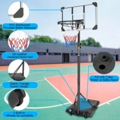 Dexmalle Basketball Goal Portable Basketball Hoop -Fradel & Spies GUEST 763075fe 8384 41ef b624 879dfac58a7c