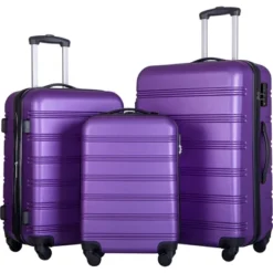Dexmalle 3 Piece Luggage Set Hardside Spinner Suitcase -Fradel & Spies GUEST 765b78c5 c73b 49f4 a434 4af51ea5a10e