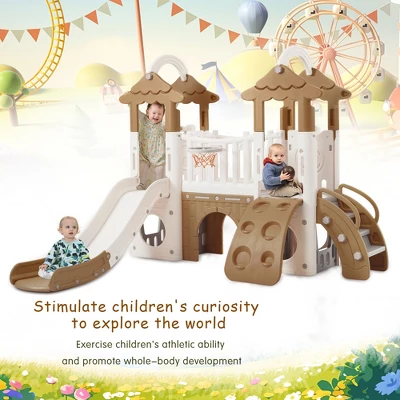 Dexmalle 8-1 Toddler Climber And Slide Set 4 Dexmalle 8-1 Toddler Climber And Slide Set - Image 2