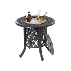 Dexmalle Patio Table With Removable Ice Bucket -Fradel & Spies GUEST 7856a24d 8240 4066 ad83 8b02be666175