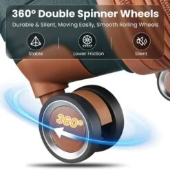 Dexmalle Expandable Lightweight Suitcase With 4 Double 360 Degrees Mute Spinner Wheels -Fradel & Spies GUEST 7b1c6eab 5708 49a1 a98b fe4acb03dfae