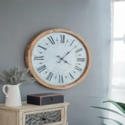Dexmalle Grant Oversized Wall Clock With Fir Wood Frame 15 Dexmalle Grant Oversized Wall Clock With Fir Wood Frame -Fradel & Spies GUEST 7bc0d4b7 a8d2 4169 b664 afdd88e83422