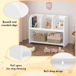 Dexmalle Kids Bookcase With With 4 Compartments -Fradel & Spies GUEST 7c6fafbe 4c0d 40d5 a6b9 34353a3aef07