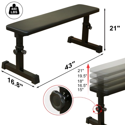 Dexmalle THE Flat Weight Bench For Strength Training 8 Dexmalle THE Flat Weight Bench For Strength Training - Image 6