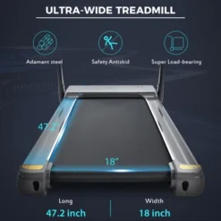 Dexmalle Folding Electric 3.5HP Treadmill -Fradel & Spies GUEST 80e3f7c8 b672 4f0e bc85 a99cdac1b7b7