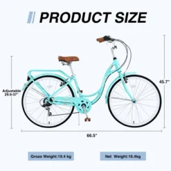 Dexmalle Multiple Colors 26 Inch Ladies Bicycle -Fradel & Spies GUEST 8158766f 6948 40df 98d6 1d1cf3d441c0