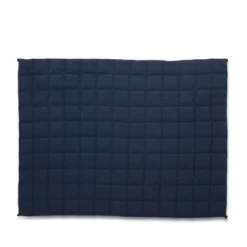 Dexmalle 205T Comfy Cotton 20lbs Weighted Blanket,Blue