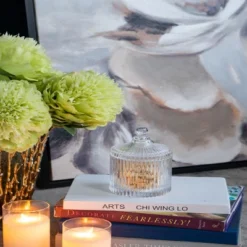 Dexmalle D4x6"Ancell Lidded Glass Jar -Fradel & Spies GUEST 83afec93 d012 4c2c afb7 770267d754b4