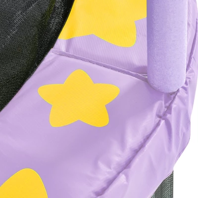 Dexmalle 55 Inch Kids Trampoline With Safety Enclosure Net 4 Dexmalle 55 Inch Kids Trampoline With Safety Enclosure Net - Image 2