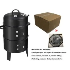 Dexmalle Outdoor Double-layer Grill,charcoal Wood Fired Braising And Smoking Stove -Fradel & Spies GUEST 8803bd9a 515a 4f21 8b14 9a34c078a9d8